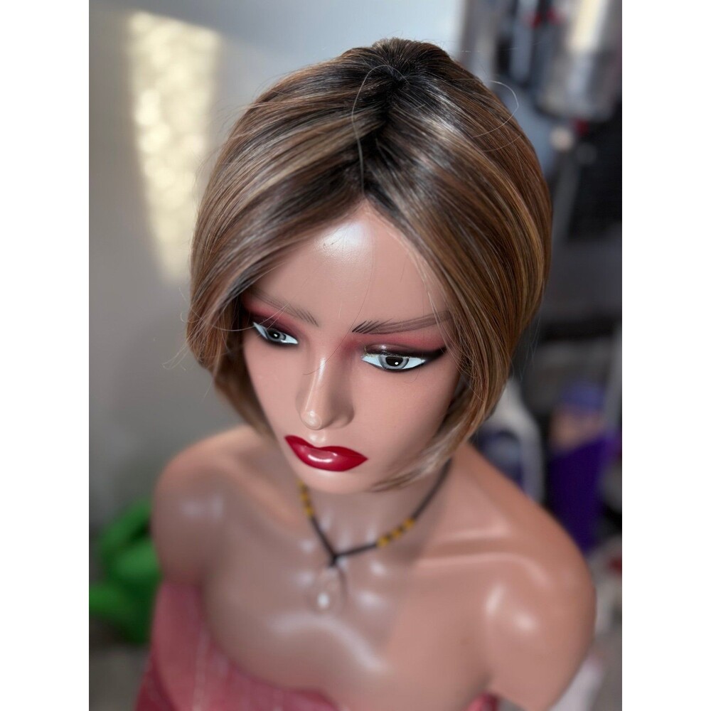 Belle tress “Spice Girl-E” wig in color Mocha with Cream New